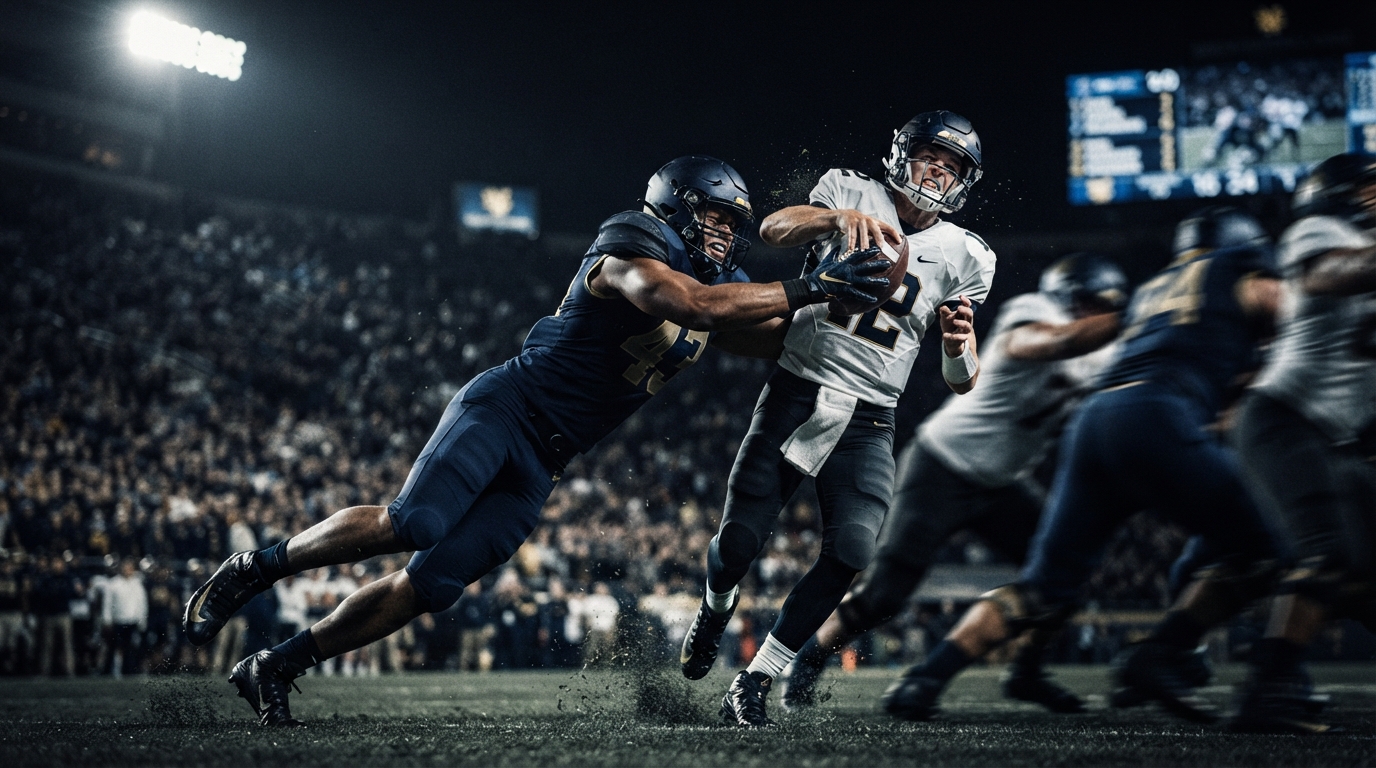 Editorial illustration for Scouting 2026 Edge Rushers: Four Traits to Watch on Film